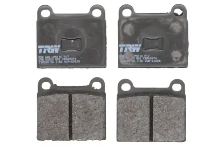 Комплект гальмівних колодок TRW GDB648