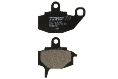 Тормозные колодки внедорожники/скутеры/шоссейное organic KAWASAKI KL, KLR, KX 60-650 1987-1999 TRW MCB573