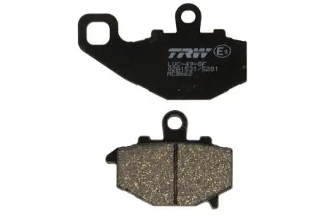 Тормозные колодки внедорожники/скутеры/шоссейное organic KAWASAKI ER-6F, ER-6N, GPZ, KLE, 400-1100 1993-2018 TRW MCB662