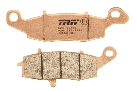 Тормозные колодки шоссейные/гоночные агломерат KAWASAKI ER-6F, ER-6N, GPZ, KLE, KLV TRW MCB681SH