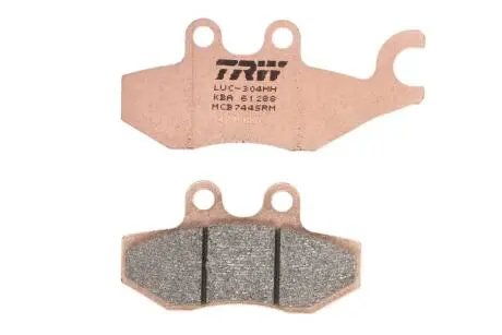 Тормозные колодки скутеры агломерат APRILIA NA, SPORTCITY, SR, SRV, CARNABY, FLY, GRANTURISMO, GT 50-850 2000-2017 TRW MCB744SRM