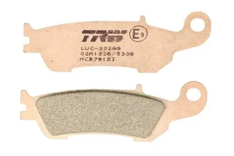 Тормозные колодки внедорожники агломерат YAMAHA WR, YZ 125/250/450 2007-2020 TRW MCB791SI