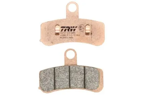 Тормозные колодки шоссейный агломерат HARLEY DAVIDSON FLSTF, FLSTN, FXCW, FXCWC, FXDC, FXDF, FXDL, FXDWG, FXST, FXSTC 1584 2008-2011 TRW MCB813SV