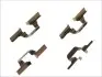Комплект задніх колодок LANCIA DELTA I; PEUGEOT 405 I/II; SEAT CORDOBA, IBIZA II, TOLEDO I; VW CORRADO, GOLF II/III, JETTA II, PASSAT B2 (1.6-2.9, 08.83-08.99) TRW PFK320 (фото 1)