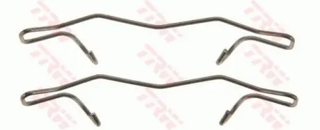 Планка суппорта (заднего) прижимная (к-кт) MB C-class (W204)/Renault Laguna II/III 1.6-3.0dCi 01- TRW PFK592