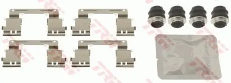 Монтажный набор тормозных колодок переднего LEXUS GS; TOYOTA CAMRY 2.0-4.3 08.01-11.11 TRW PFK670