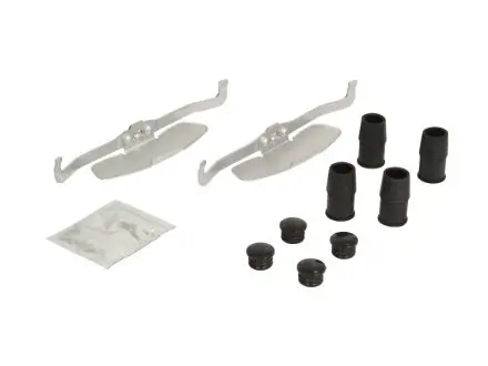 Монтажный комплект передних дисковых колодок AUDI A3, TT; VW GOLF VI, SCIROCCO III (1.2-3.2, 05.03-11.17) TRW PFK678