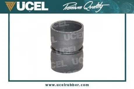 Патрубок интеркулера Citroen Berlingo/Peugeot Partner 1.6HDI 05- UCEL 52348