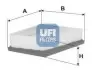 Фільтр повітряний UFI 30.687.00 (фото 1)