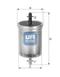 Фільтр паливний UFI 3151300