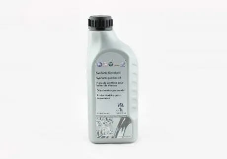 Трансмиссионное масло Synthetic Gearbox Oil G 052 196, 1л VAG G052196A2