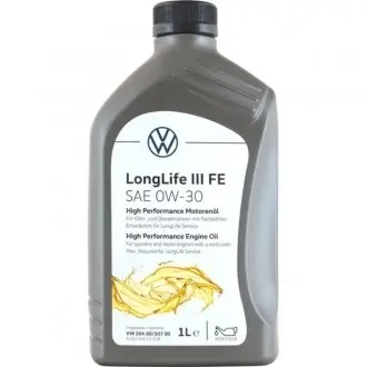 Масло моторное LongLife III FE 0W-30, 1л, 504.00/507.00 VAG GS55545C2