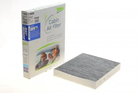 Фільтр салону Chevrolet Aveo (T300) 11-/ Opel Astra J 09- (вугільний) Valeo 715659
