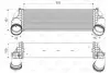 Радиатор интеркулера BMW X5 (E70/F15/F85)/X6 (E71/E72/F16/F86) 2.0D/3.0D 07- N54 B30/N55 B30/N20 B20 Valeo 818562 (фото 1)
