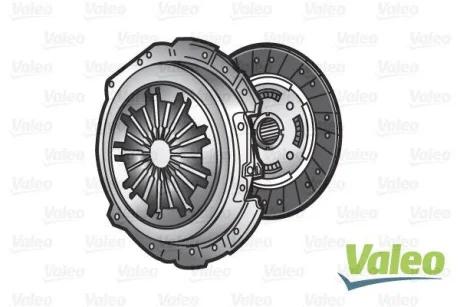 Комплект зчеплення QASHQAI 1.6 07-13 (215mm26z) Valeo 832189