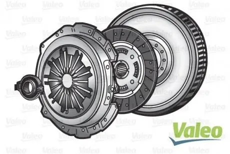 К-кт сцепления+маховик+подш-к Valeo 835071