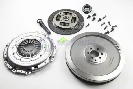 Демпфер + комплект сцепления VW Caddy III 2.0TDI 10-15/T5/T6 1.9TDI/2.0TDI 03-(+ выжимой) d=228mm Valeo 835159
