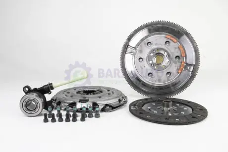 Маховик+к-кт сцепления+выжимной Kangoo 08-/Duster 10-/Laguna 07-/Clio/Megane 1.5dCi 05- Valeo 837432