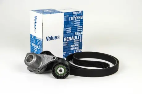 Комплект ременя генератора Megane II/III/Scenic II/II/Laguna III 2.0dCi 05- Value+ 7711946470