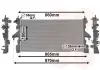Радіатор охолодження CITROEN JUMPER/ FIAT DUCATO/ PEUGEOT BOXER 14+ Van Wezel 09012704 (фото 1)