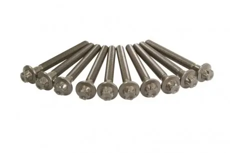Комплект болтів з головкою системи TORX з чорного металу VICTOR REINZ 14-32212-01