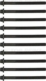 Комплект болтів з головкою системи TORX з чорного металу VICTOR REINZ 14-32234-01