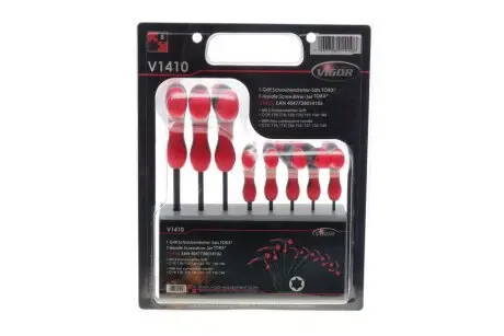 Набор ключей Т-под. Torx T9-T40 VIGOR V1410