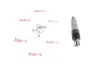 Амортизатор натяжника ременя генератора Audi A4/A6/Skoda Superb/VW Golf IV/Passat 98-08 Vika 11450409801 (фото 1)