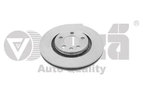 Диск гальмівний передній (кратно 2) Skoda Octavia, VW Golf, Audi A3 (97-) Vika 66150022001
