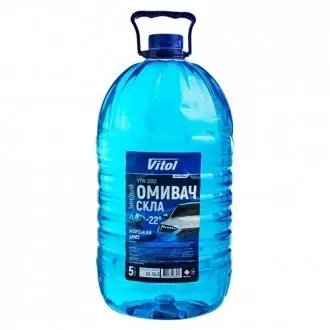 Омыватель стекла зимний -22°C Морской бриз 5л VITOL 62265