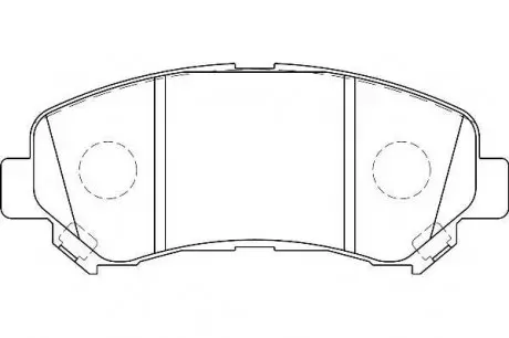 Тормозные колодки WAGNER WBP24632A