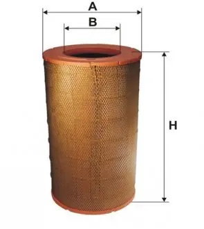 Фільтр повітряний /AM471/1 (WIX-Filtron) WIX FILTERS 93009E