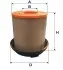 Фильтр воздушный WIX FILTERS 93157E (фото 1)