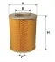 Фильтр воздушный NISSAN /AM412 (WIX-Filtron) WIX FILTERS WA6081 (фото 1)