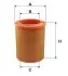 Фильтр воздушный DACIA 1.3 /AR252 (WIX-Filtron) WIX FILTERS WA6431 (фото 1)