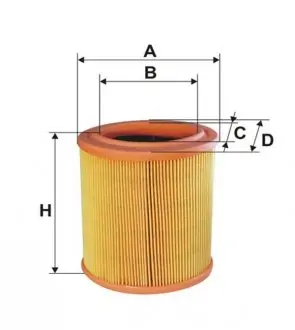 Фильтр воздушный CITROEN, PEUGEOT /AE311/1 (WIX-Filtron) WIX FILTERS WA6524