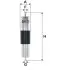 Фильтр топливный BMW 3 (E36/E46)/5 (E39)/7 (E38) M43/M42/M52/M50/M54/M60/M62 WIX FILTERS WF8168 (фото 1)