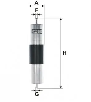 Фильтр топливный BMW 3 (E36/E46)/5 (E39)/7 (E38) M43/M42/M52/M50/M54/M60/M62 WIX FILTERS WF8168
