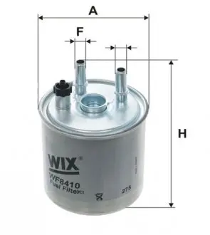 Фильтр топливный Renault Kangoo 1.5dCi 08- WIX FILTERS WF8410