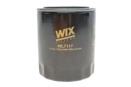 Фильтр масляный Land Rover Discovery89-04/Range Rover 85-02 WIX FILTERS WL7117