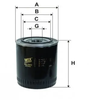 Масляный фильтр двигателя й Bentley, Jaguar, Rolls Royce (Wix-Filtron) WIX FILTERS WL7223