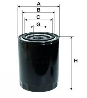 Масляный фильтр двигателя /OP657 (WIX-Filtron) WIX FILTERS WL7245