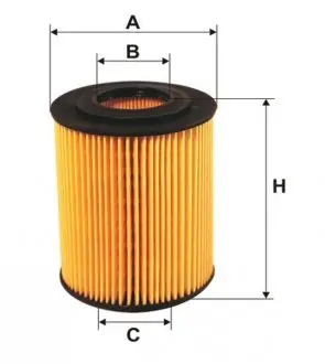 Фильтр масляный Opel Combo 1.7CDTI 01- WIX FILTERS WL7294
