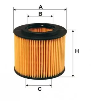 Фільтр оливи Seat Cordoba III, Ibiza IV, Ibiza V/Skoda Fabia, Fabia II, Praktik, Roomster WIX WIX FILTERS WL7318