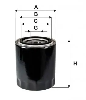 Масляный фильтр двигателя /OP632/7 (WIX-Filtron) WIX FILTERS WL7450