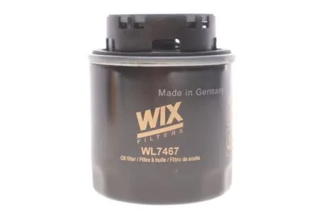 Фильтр масляный VW Golf 1.2/1.4 TSI 07-13/Jetta/Passat 1.4 TSI 07-10 WIX FILTERS WL7467
