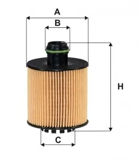 Фильтр масляный Fiat Doblo/Fiorino/Punto/Qubo 1.3 D Multijet 13- WIX FILTERS WL7539