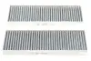 Фільтр салону Citroen Berlingo/Peugeot Partner 08- (к-кт 2шт.) (вугільний) WIX FILTERS WP9319 (фото 1)