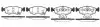 Колодки тормозные дисковые Fiat Panda 12&gt; / перед (P0723.50) WOKING P072350 (фото 1)