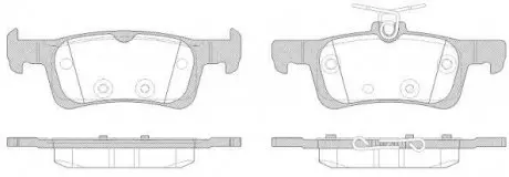 Фото колодки тормозные диск. задн. (Remsa) Peugeot 308 ii 1.2 13-,Peugeot 308 ii 1.6 13- WOKING P14633.00 Колодки тормозные диск. задн. (Remsa) Peugeot 308 ii 1.2 13-,Peugeot 308 ii 1.6 13- WOKING P14633.00